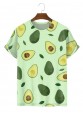 Men's New Fashion Avocado Versatile T-Shirt